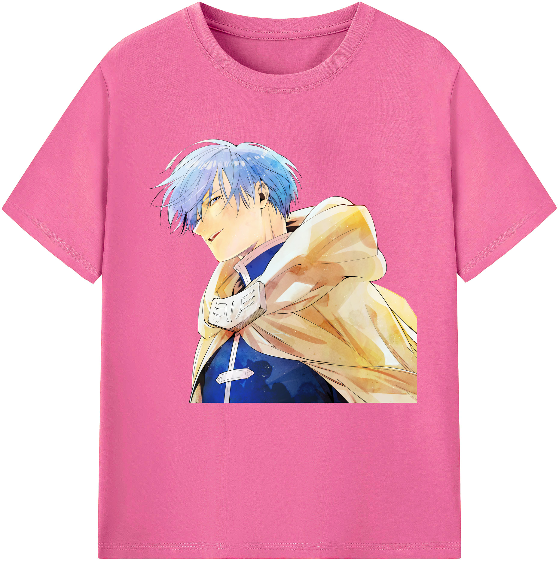 （画像用） 葬送のフリーレン Frieren レディースカジュアルプリントTシャツ（綿100％）